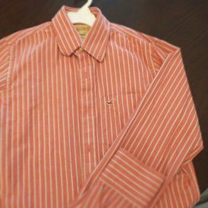 Men's Hollister collared button down casual shirt